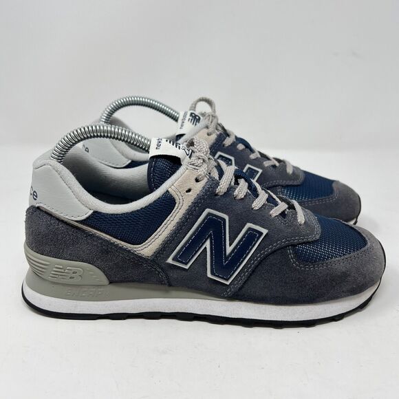 New Balance Men 574 Core - Standard Navy / White US Size 7.5 - Picture 2 of 13